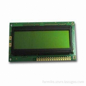 Character Dot Matrix LCD Module with 16 x 2 Pixels Resolution and 64 x 16mm Viewing Area